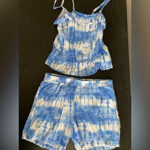 Girls 2 Piece Shorts Set